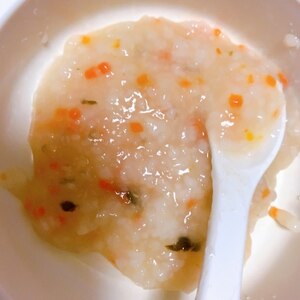 【離乳食】鯛すり身のお粥